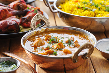 Book a table and enjoy authentic Indian cuisine at Raj Mahal (Swansea)